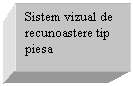 Text Box: Sistem vizual de recunoastere tip piesa