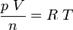 frac  = R T