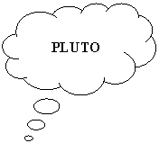 Cloud Callout:       PLUTO
