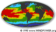 Sea Temperature World Map