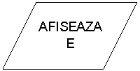 Parallelogram: AFISEAZA
E
