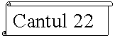 Vertical Scroll: Cantul 22